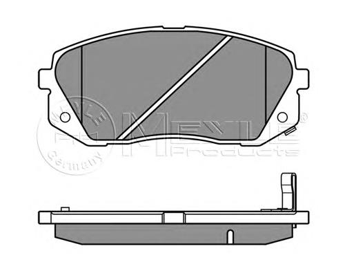 Sapatas do freio dianteiras de disco Febi 116265 preço, a partir de 61,38 USD