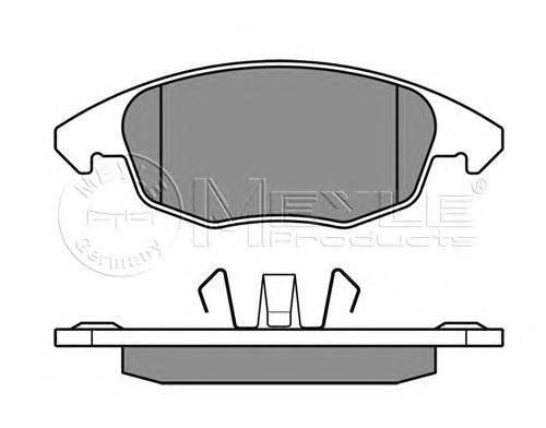 Sapatas do freio dianteiras de disco para Citroen C4 (UD)