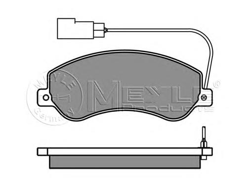 Колодки Meyle 0252448419W цена, от 31.14 USD