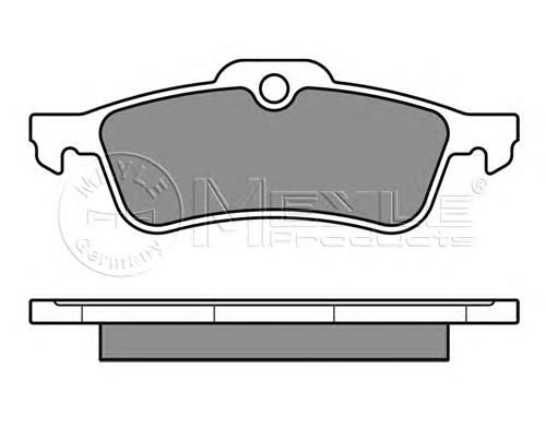 1617272180 Peugeot/Citroen sapatas do freio traseiras de disco