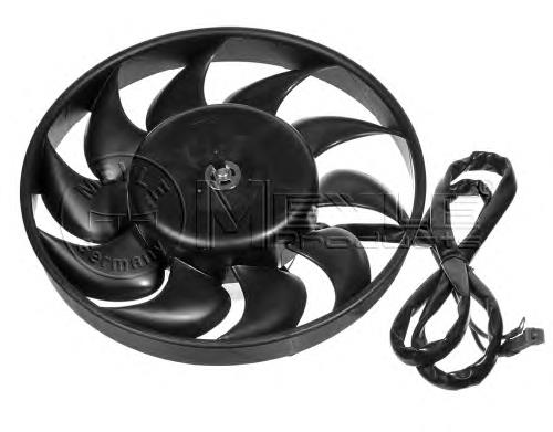 Ventilador elétrico de esfriamento montado (motor + roda de aletas) Audi A6 4A5