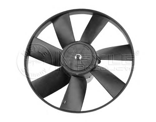 1002360017 Meyle ventilador (roda de aletas do radiador de esfriamento)