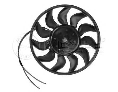 1002360037 Meyle ventilador (roda de aletas do radiador de esfriamento)
