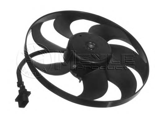 Ventilador elétrico de esfriamento montado (motor + roda de aletas) Audi A3 8L1