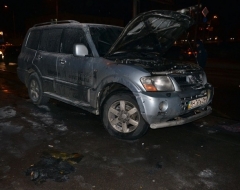 В Одесі спалили джип лідера Автомайдану