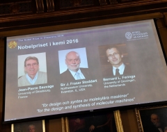 Цьогорічну Нобелівську премію з хімії присудили за синтез молекулярних машин