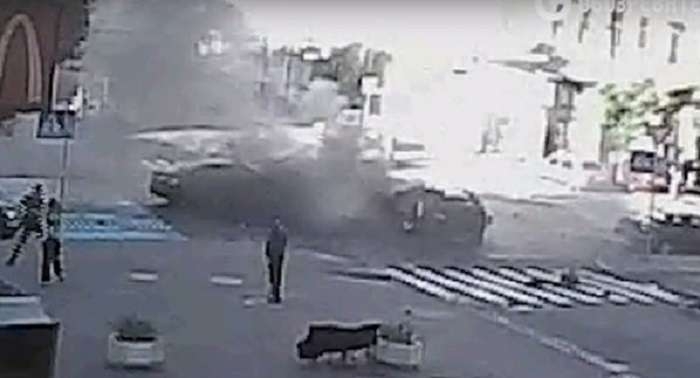 З'явилося нове відео моменту вбивства Павла Шеремета