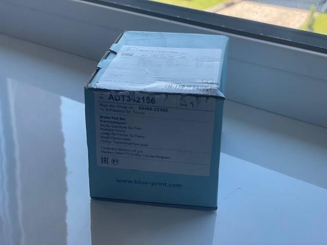 BLUE PRINT ADT342156 Колодки тормозные задние дисковые в наличии Сумы