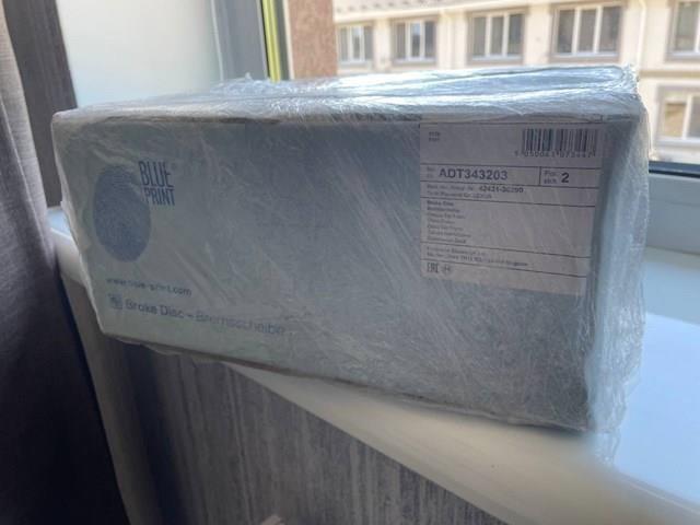 ADT343203 BLUE PRINT Диск тормозной задний купить в Житомир