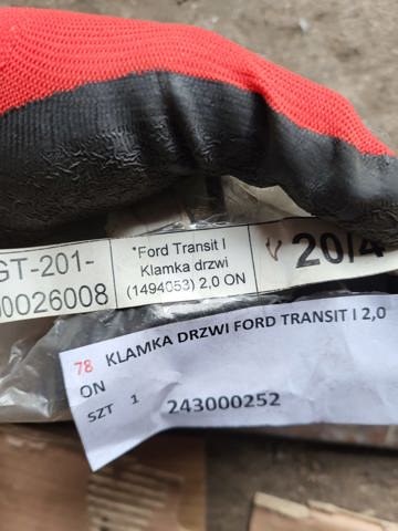 1494053 FORD Ручка двери передней наружная правая купить в Львов