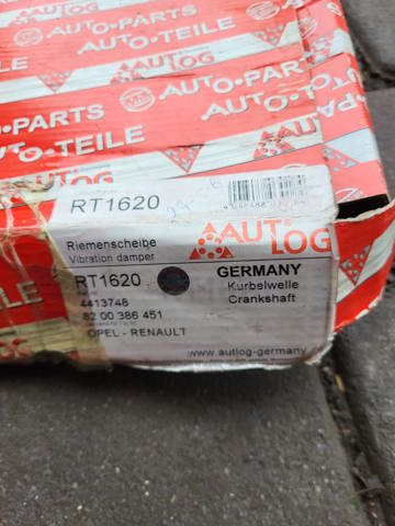 AUTLOG RT1620 Шкив коленвала в наличии Хмельницкий