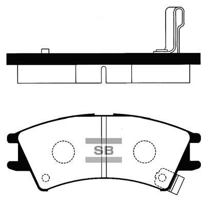 58115020S0 HYUNDAI Колодки тормозные передние дисковые купить в Ужгород