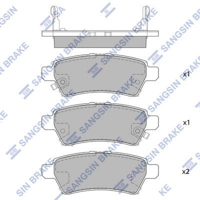 JAPANPARTS PP130AF Колодки тормозные задние дисковые в наличии Житомир
