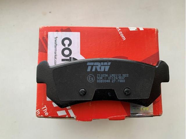 GDB3348 TRW Колодки тормозные задние дисковые купить в Черновцы