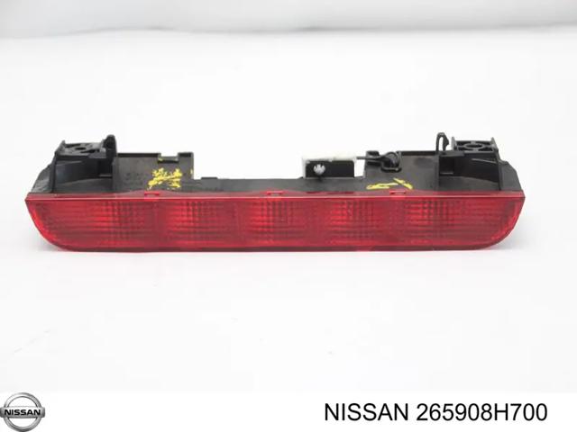 Стоп-сигнал задний дополнительный 265908H700 NISSAN
