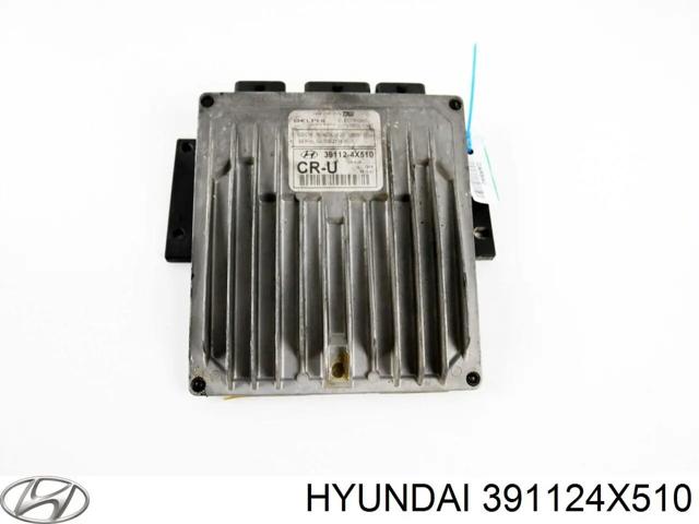 Электронный блок управления двигателем 391124X510 HYUNDAI