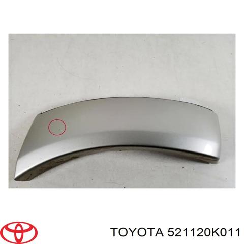 Бампер передний клык правый 521120K011 TOYOTA