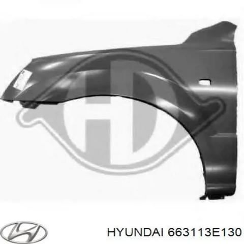 Крыло переднее левое 663113E130 HYUNDAI