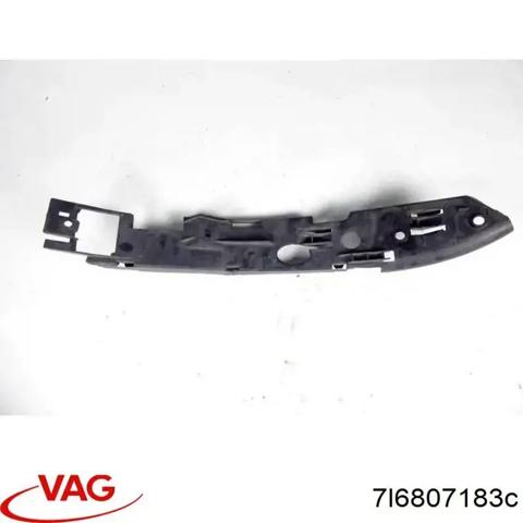 Кронштейн бампера переднего, левый 7L6807183C VAG
