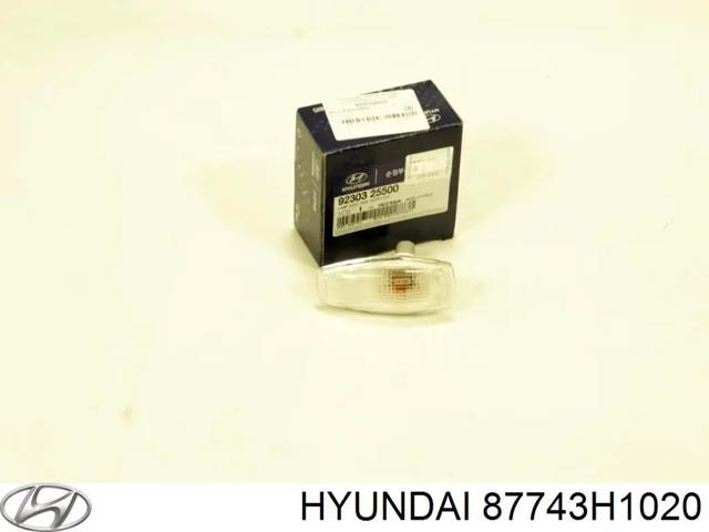 Молдинг передней арки колеса, левый 87743H1020 HYUNDAI
