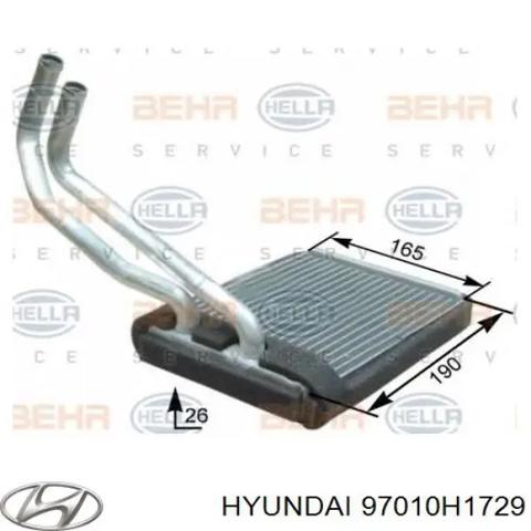 Радиатор печки (отопителя) 97010H1729 HYUNDAI