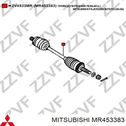 Привод в сборе левый Mitsubishi Pajero III