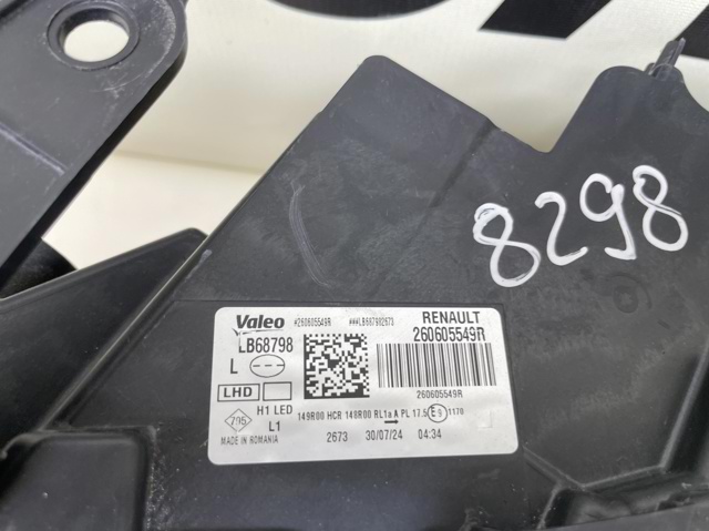 260605549R RENAULT Фара левая купить в Хмельницкий
