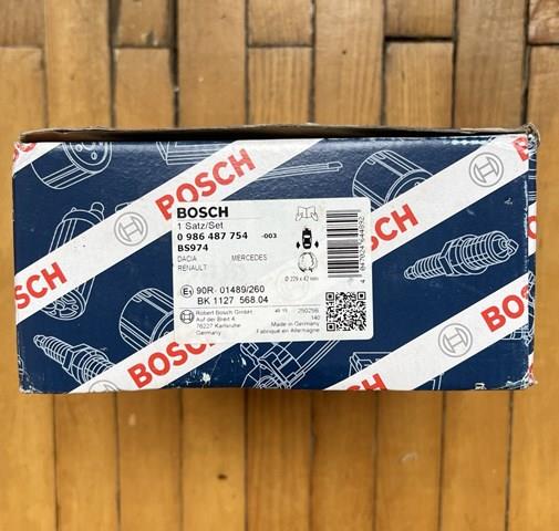 BOSCH 0986487754 Задние барабанные колодки в наличии Ровно