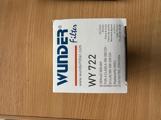 WY722 Фильтр масляный купить Житомир