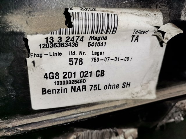 4G8201060BG VAG Бак топливный купить в Николаев