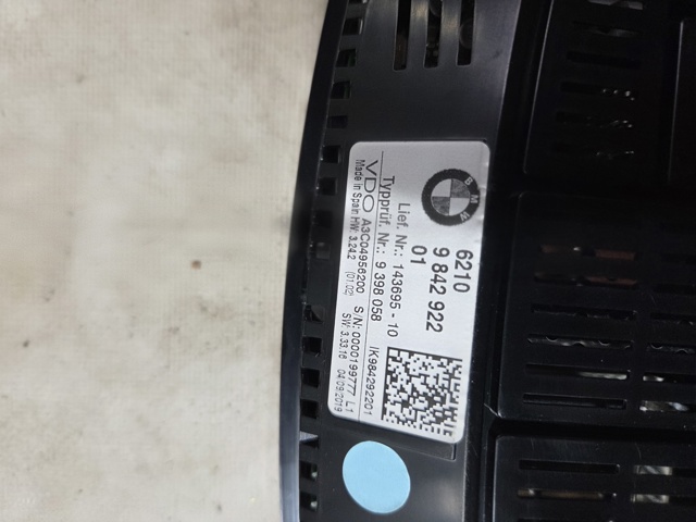 62109842922 BMW Панель приборов купить в Винница
