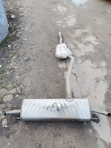 Выхлопная труба 80A253409J VAG
