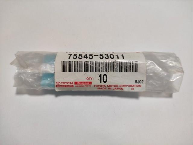 7554553011 TOYOTA Пистон (клип) крепления молдинга лобового стекла купить в Ирпень