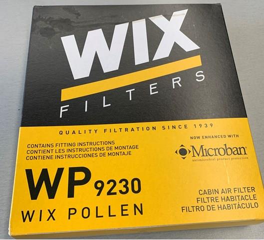 WP9230 WIX Фильтр салона купить в Черновцы