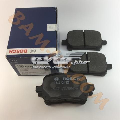 0986424639 BOSCH Передние тормозные колодки купить в Тернополь