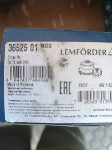 LEMFORDER 36525 Сайлентблок тяги поперечной (задней подвески) в наличии Харьков