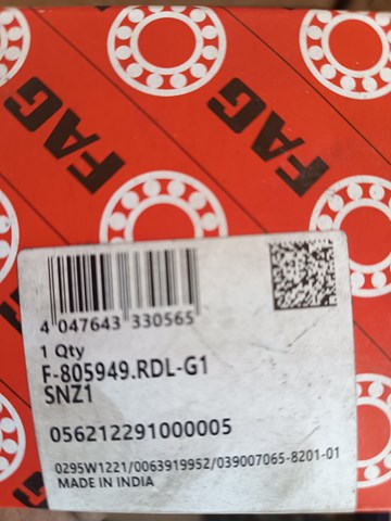 805949 FAG Подшипник ступицы купить в Украина