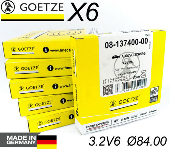 Поршневые кольца на 1 цилиндр, STD 0813740000 GOETZE