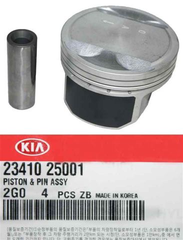 Поршнекомплект без колец 2341025001 HYUNDAI