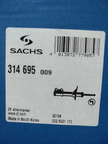 314695 SACHS Амортизатор передний левый купить в Запорожье