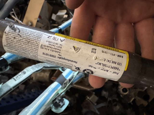Подушка безопасности, сбоку левая 1Z9880741C VAG