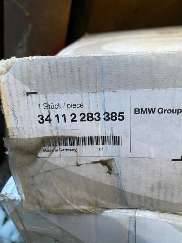 Тормозной диск 34112283385 BMW
