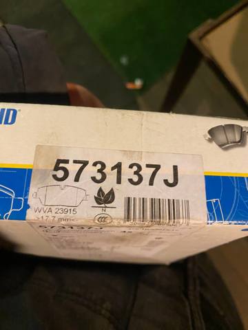 BENDIX 573137J Передние тормозные колодки в наличии Одесса