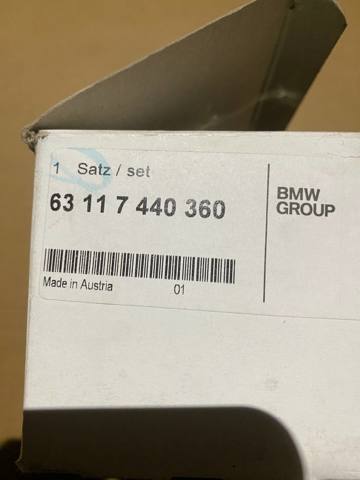 BMW 63117440360 в наличии Чернигов