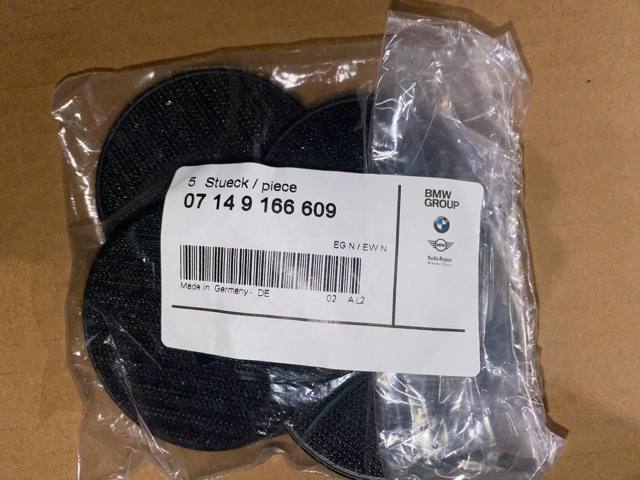 Крепеж ковриков салонных комплект 7149166609 BMW