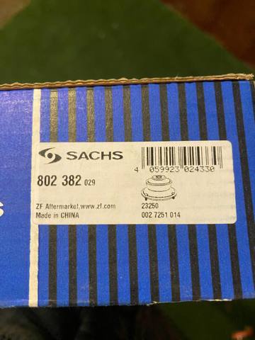 SACHS 802382 Опора амортизатора заднего в наличии Днепр