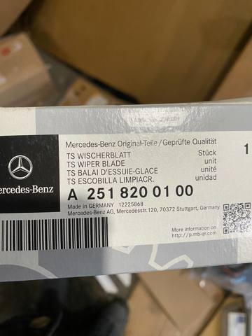 Бесконтактные щетки A2518200100 MERCEDES