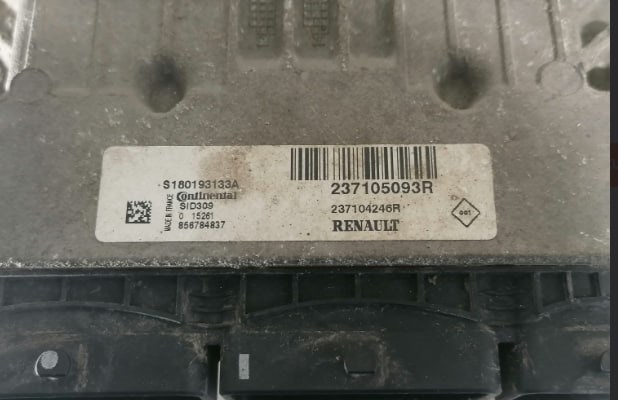 RENAULT 237105093R Модуль управления (ЭБУ) двигателем в наличии Полтава