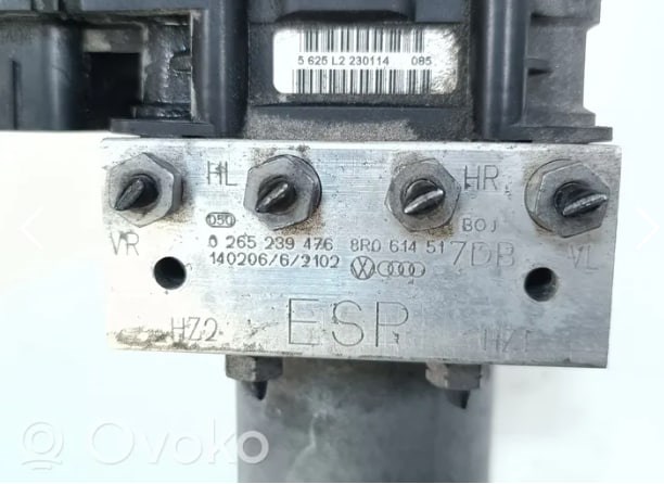 VAG 8R0614517DB Блок управления АБС (ABS) гидравлический в наличии Сумы