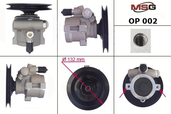 MS GROUP OP002 Насос ГУР в наличии Каменское